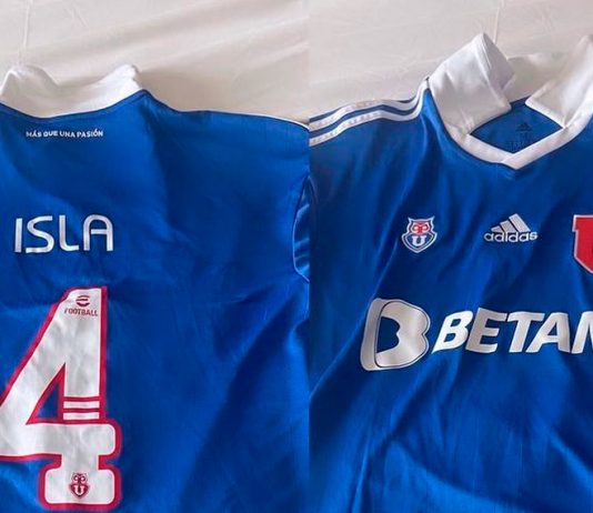 Mauricio Isla filtró la nueva camiseta de la «U»