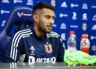 Emmanuel Ojeda en la previa del duelo con Everton: «Nosotros demostramos que estamos a la altura de cualquier equipo»