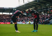El golazo de Darío Osorio en el empate del Midtjylland ante el Copenhague en la Superliga Danesa