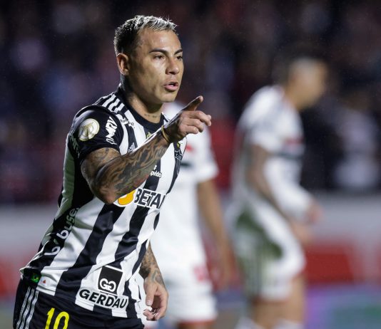 Video: Eduardo Vargas anotó un doblete en el empate 2 a 2 de Atlético Mineiro y Fluminense en Brasil