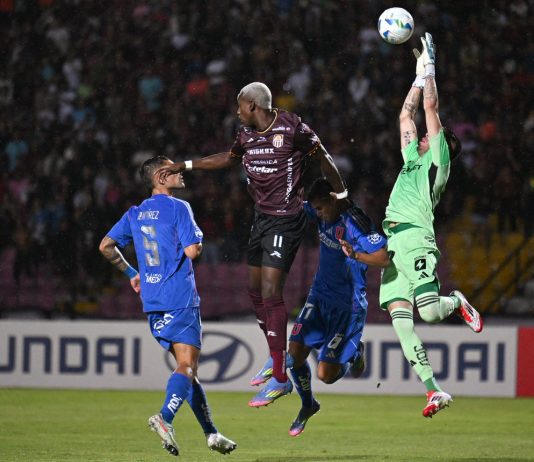 Un empate que dejo sabor amargo: Universidad de Chile empató ante Carabobo por la CONMEBOL Libertadores