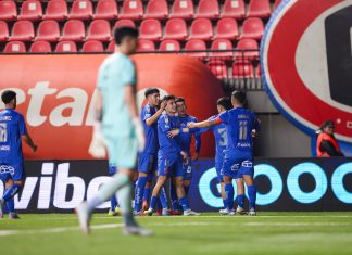 Universidad de Chile golea con autoridad a Unión La Calera y mete presión en la cima