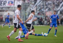 Universidad de Chile cae ante Colo Colo en el Superclásico y se complica en la Liga de Primera 2025 Universidad de Chile vs Colo Colo en el Superclásico 2025 por la Liga de Primera.