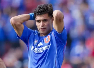 Universidad de Chile cayó ante Audax Italiano en el Nacional y se aleja de la lucha por la Liga Fabián Hormazábal de Universidad de Chile en el Estadio Nacional por la Liga de Primera 2025.