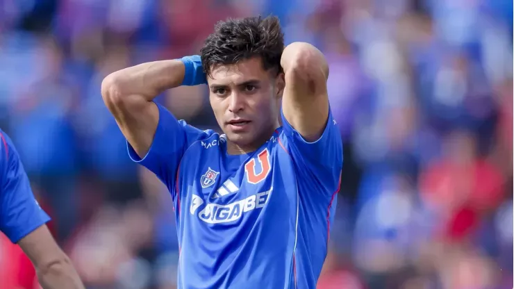 Fabián Hormazábal de Universidad de Chile en el Estadio Nacional por la Liga de Primera 2025.