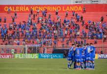 Supercampeón: Universidad de Chile goleo a Colo Colo en el Estadio Santa Laura Jugadores de Universidad de Chile durante la Supercopa 2025 en el estadio Santa Laura