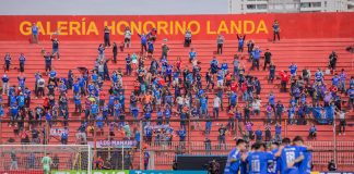Supercampeón: Universidad de Chile goleo a Colo Colo en el Estadio Santa Laura Jugadores de Universidad de Chile durante la Supercopa 2025 en el estadio Santa Laura
