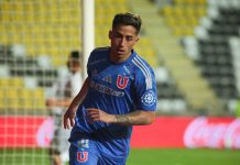 De mal en peor: Lucas Assadi se perderá la Semifinal de Copa Sudamericana ante Lanús Lucas Assadi celebrando un gol con Universidad de Chile en la Copa Sudamericana 2025.