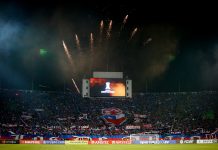 Nuevo formato de clasificación a copas internacionales desde 2026: así se definirán los cupos chilenos para la Libertadores y Sudamericana 2027 Hinchas de Universidad de Chile durante la Copa Libertadores.