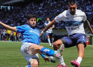 Universidad de Chile cayó fríamente en el Clásico Universitario 201 en el Claro Arena