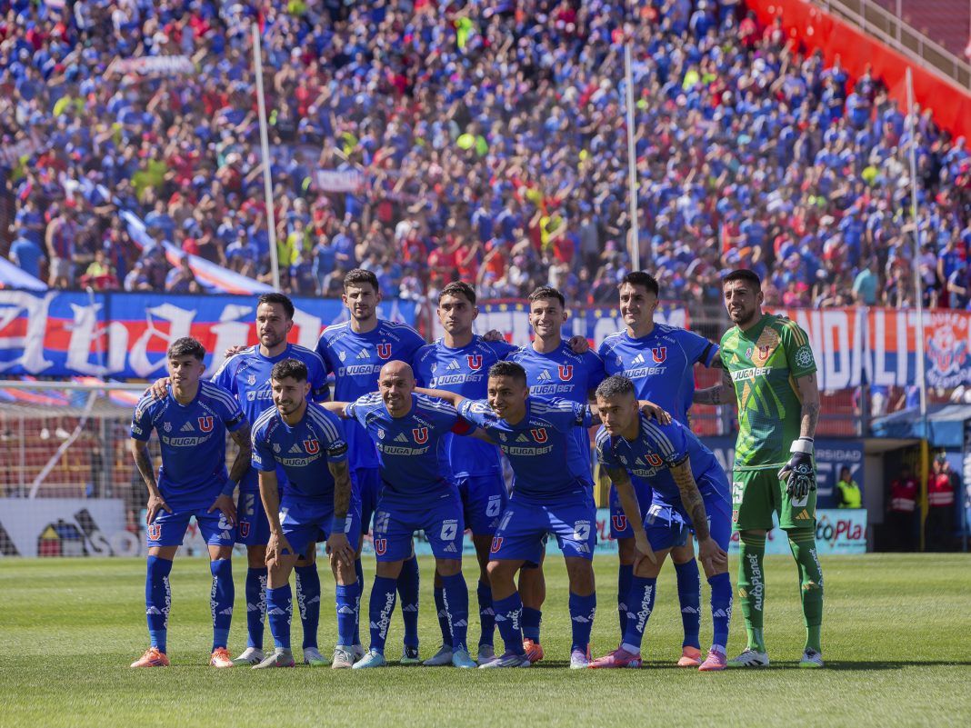 FORMACION Formación de Universidad de Chile en la previa del duelo ante Lanús por la Copa Sudamericana 2025