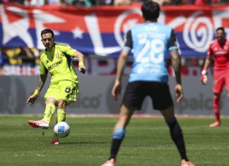 Universidad de Chile cae en el último minuto ante Huachipato y suma su tercera derrota consecutiva Matías Zaldivia durante el partido ante Huachipato por la Liga de Primera 2025.