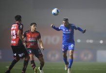 Universidad de Chile busca seguir en carrera por el “Chile 2” ante Deportes Limache en Santa Laura Leandro Fernández durante el partido ante Deportes Limache por la Liga de Primera 2025.