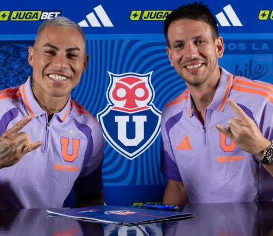 Eduardo Vargas es el primer refuerzo para este 2026 Eduardo Vargas fue oficializado como primer refuerzo azul a través de las redes sociales del club,