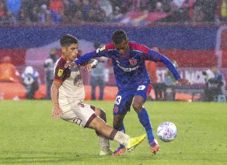 Con Gago en la tribuna: la U no pudo sostener la ventaja y dejó escapar el triunfo ante La Serena Jhon Cortés durante el empate 2-2 entre Universidad de Chile y Deportes La Serena por Copa de la Liga 2026 en el Estadio Nacional