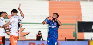 “Otra vez en El Salvador”: La U tropieza ante Cobresal y vuelve a sembrar dudas en la era Gago Fabián Hormazábal se lamenta durante la derrota por 1-0 entre Cobresal y Universidad de Chile por la Liga de Primera 2026 en el Estadio El Cobre