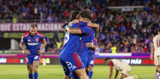 Universidad de Chile goleó a Deportes La Serena y consiguió su primer triunfo como local en 2026 Maxilimiliano Guerrero y Javier Altamirano durante el triunfo por 4-0 entre Universidad de Chile y Deportes La Serena por la Liga de Primera 2026 en el Estadio Nacional