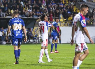 La U no encuentra el gol: igualó con Everton y llega con dudas gigantes ante la UC Vicente Fernández durante el empate sin goles entre Everton y Universidad de Chile por la Liga de Primera 2026 en el Estadio Sausalito