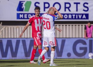 Universidad de Chile tropieza en La Calera y queda al borde de la eliminación en la Copa de la Liga Charles Aránguiz se lamenta durante el triunfo por 1-0 de Unión La Calera ante Universidad de Chile por la Copa de la Liga 2026 en el Estadio Nicolás Chahuán Nazar