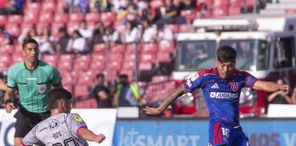 Debut amargo para Gago: la U cayó en el Nacional y se complica en la Copa de la Liga Elías Rojas durante la derrota 0-1 entre Universidad de Chile y Unión La Calera por Copa de la Liga 2026 en el Estadio Nacional